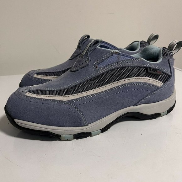 LL Bean Tek 2.5 Trail Hiking Shoe Women 11W Slip On Blue Waterproof EUC - Picture 4 of 11